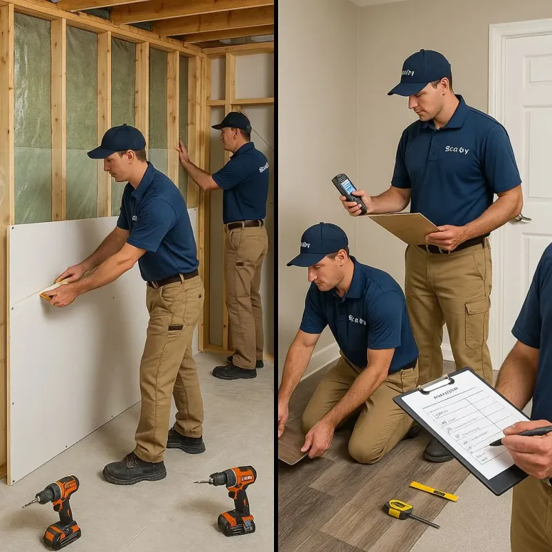 Repairs and Reconstruction process in Goochland, VA